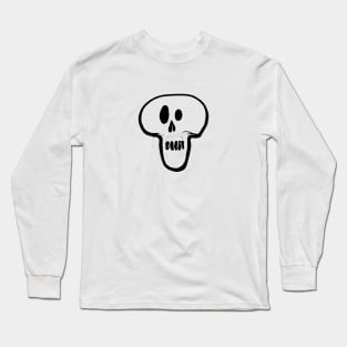 Simple Skull Long Sleeve T-Shirt
